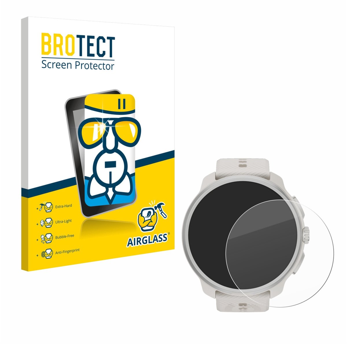 Screenprotector voor Suunto Race 2 Beschermglas transparant
