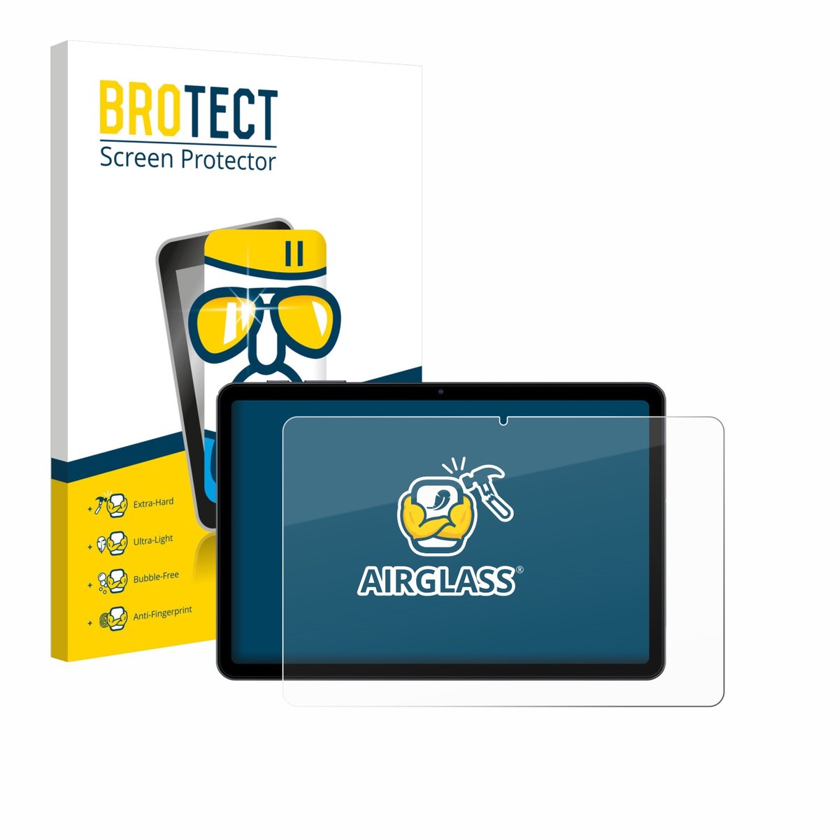 Screenprotector voor Tabwee T80 10.1" Beschermglas transparant