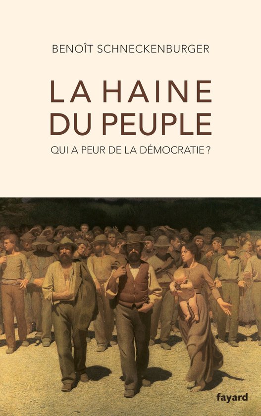 La haine du peuple - cover