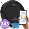 Hendriqs® Robotstofzuiger met Dweilfunctie en Laadstation - Geschikt voor Huisdieren - Tot 243 Minuten Accuduur & Krachtige Zuigkracht - Elektrische Stofzuiger Robot - Dweilrobot - Vacuum Cleaner