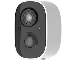 VicoHome CG6 - IP Camera - Gratis Cloud Opslag - Slimme Cloud Detectie - PIR Sensor - Afschrikkend Licht - Lithium Batterij 5200mAh - Tweewegs-audio - SD Kaart Slot - Compatibel met Google assistant