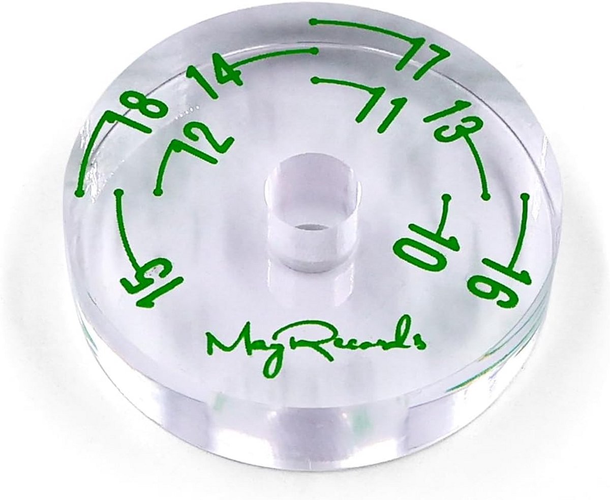 Acryl 45 RPM Adapter voor 7 Inch Vinyl Platen