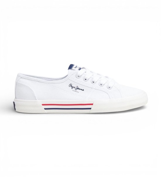 PEPE JEANS Femme Brady Basic Wit BLANC 36