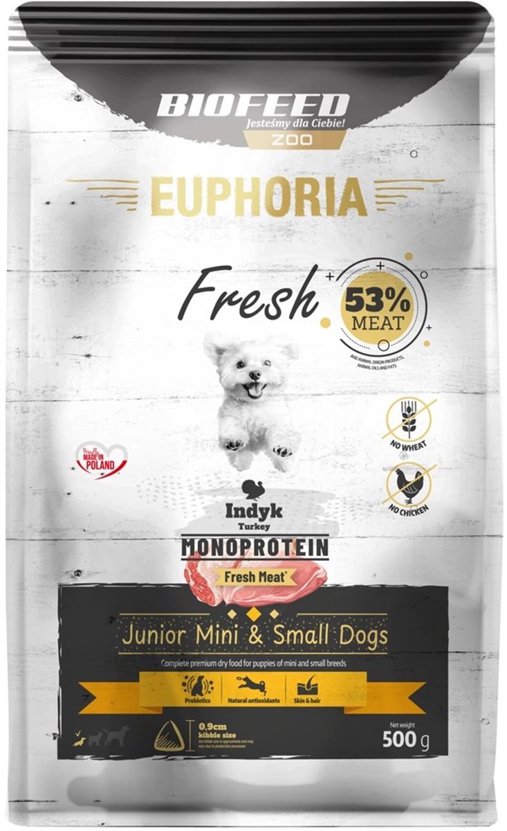 BioFeed - Droogvoer voor Honden - Kalkoen en Zalm - 500 gram