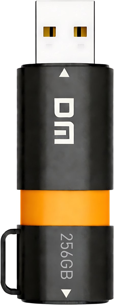 DM USB stick 256GB USB-C dual port - Usb stick - USB 3.2 Oranje