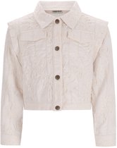 Like Flo F602-5316 Meisjes jasje wit- Maat 158/164