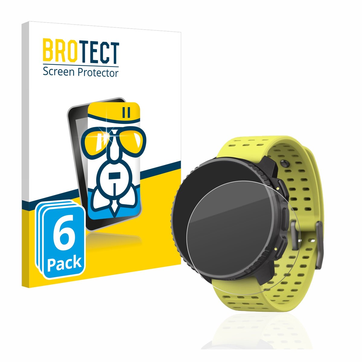Screenprotector 6 Stuks voor Suunto Vertical Beschermglas transparant