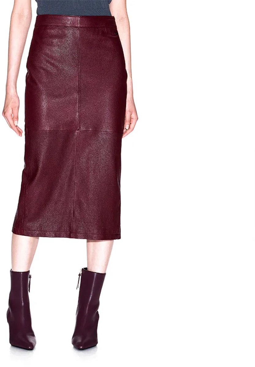 Armani Exchange Xw001239_af16212 Midi Rok Paars 44 Vrouw