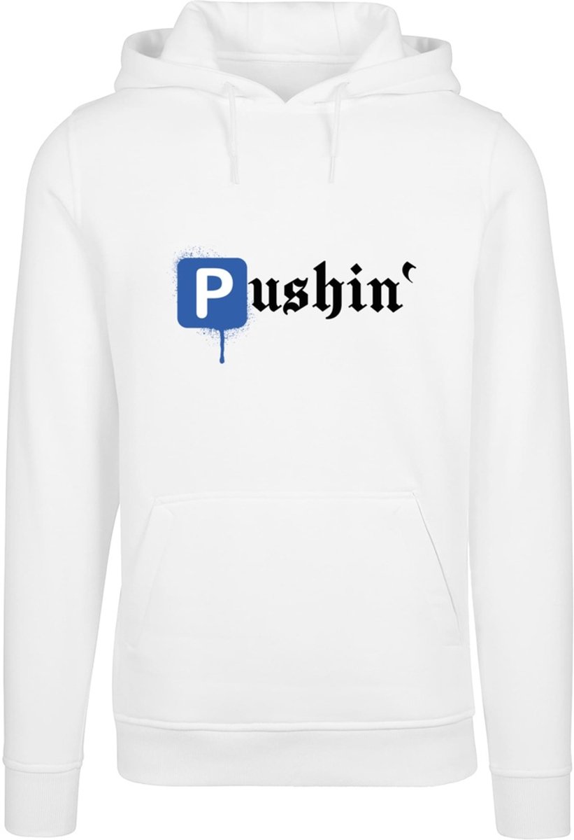 Mister Tee Pushin P Hoodie/trui XL Wit
