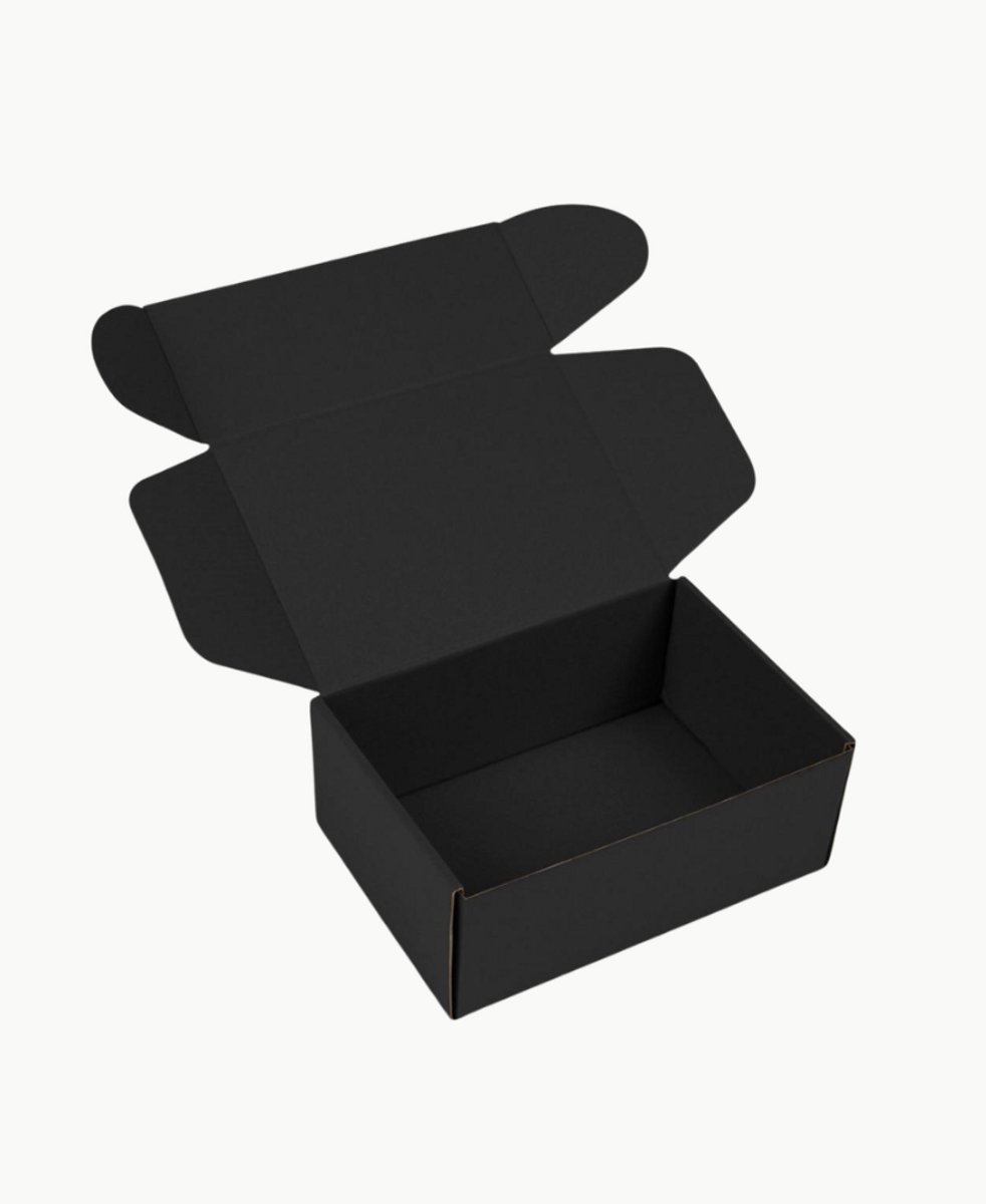 Verzenddozen - 50 stuks - 33 x 25 x 8 cm - zwart - verzenddoos - verzendmaterialen - Shipping Studio