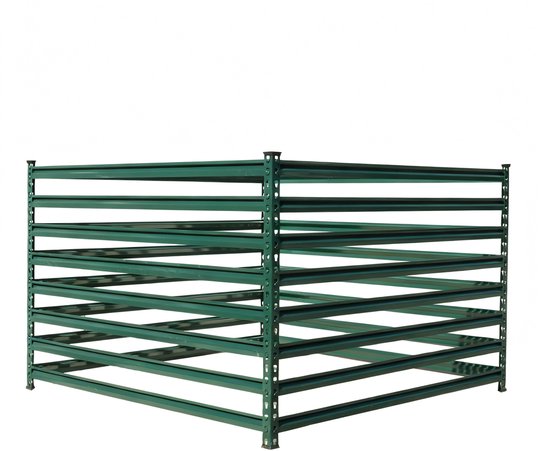 Compostbak - 1296 liter - staal - groen | bol