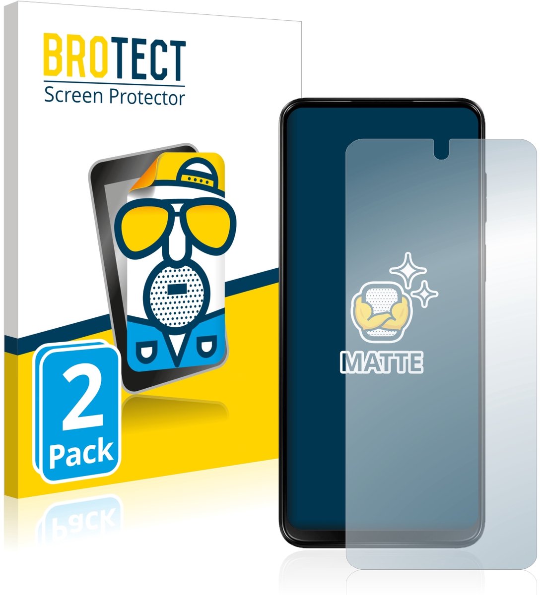 BROTECT - Screenprotector voor Motorola Moto G13 - Folie Beschermfolie matte 2 Stuks