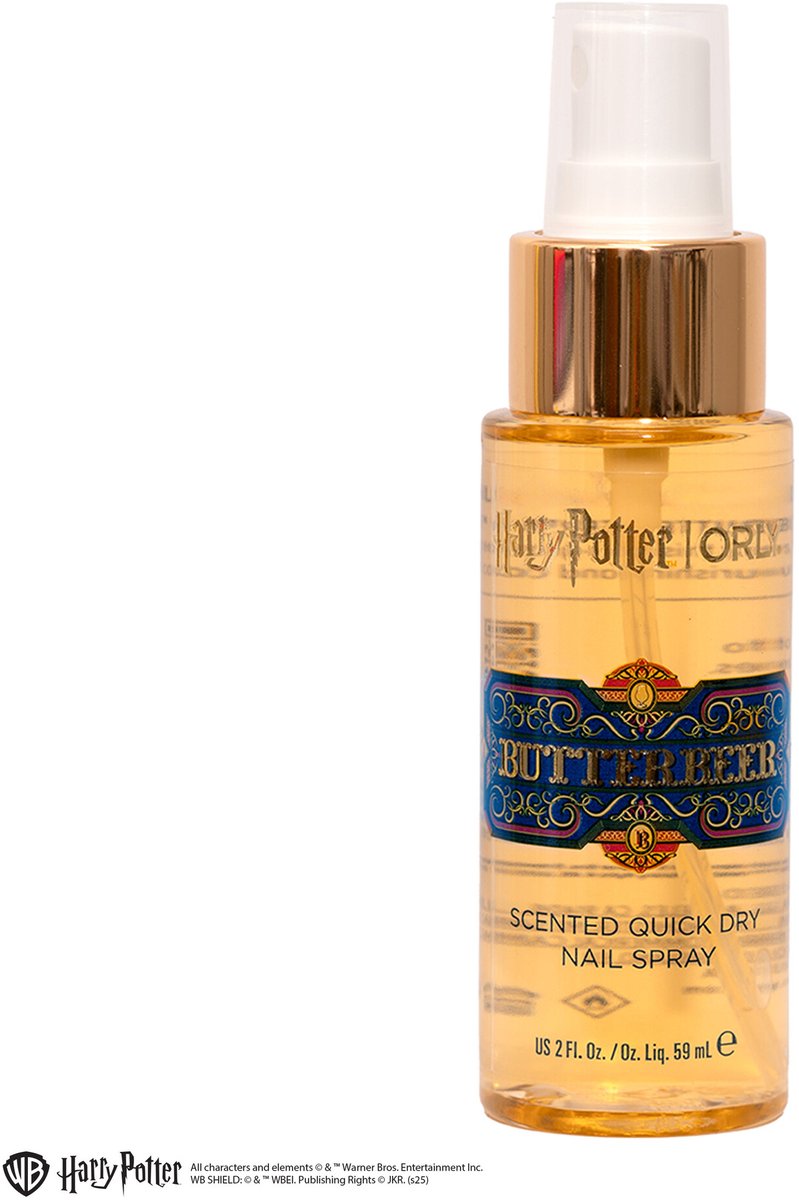Orly Harry Potter Butterbeer Scented Quick Dry Nail Spray 59ml
