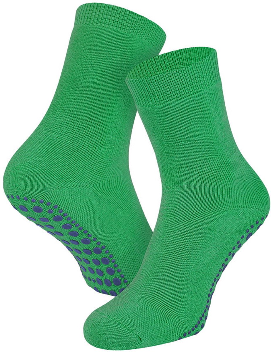 Antislip sokken van katoen – Jelly Green – 35-38