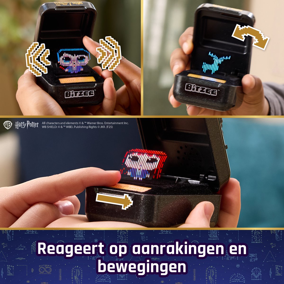 Bitzee - Harry Potter - interactief speelgoed met 20 personages, reageert op vegen, kantelen en tikken, speelgoed met digitale huisdieren — afbeelding 13