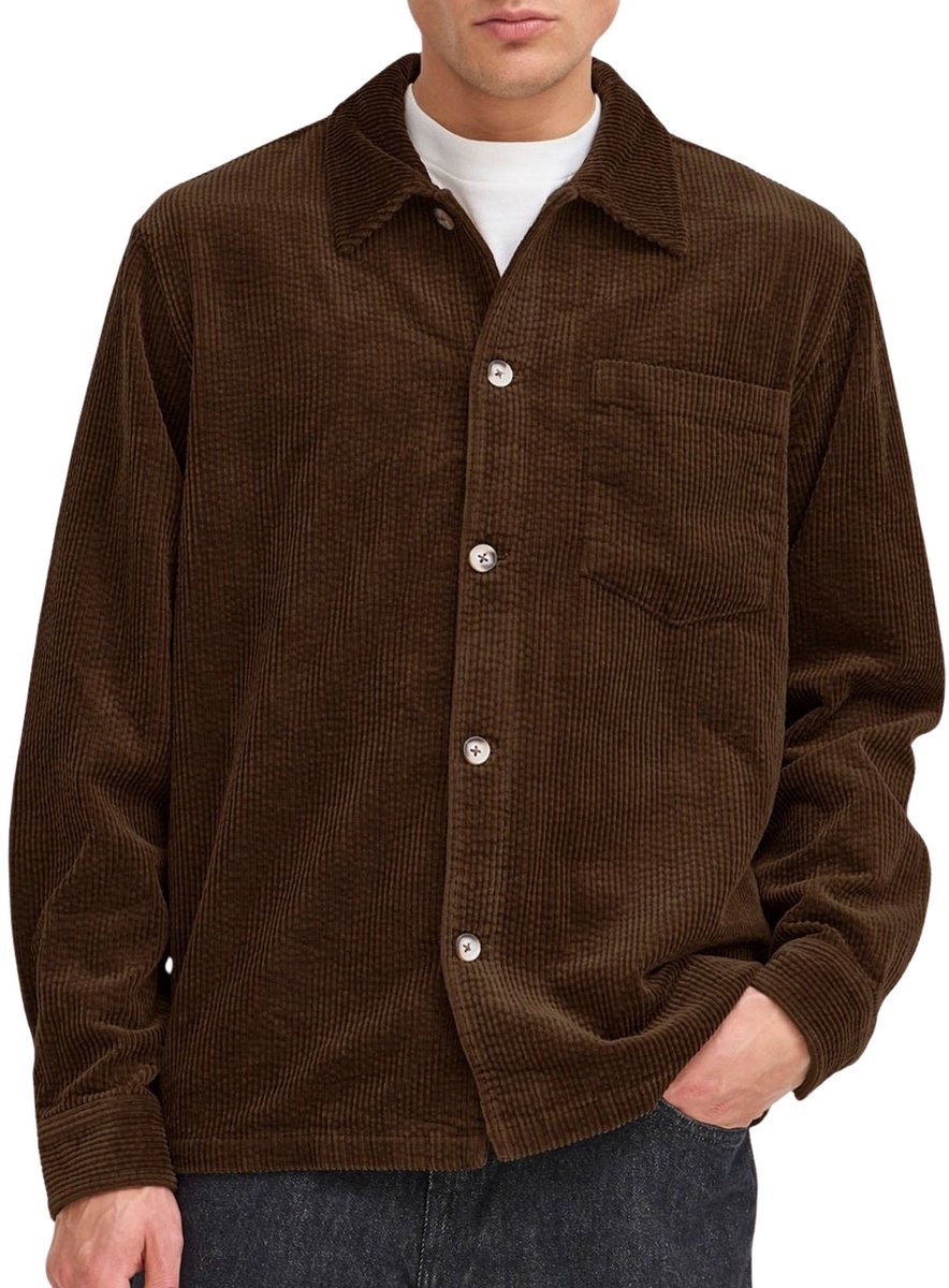 Solid Ingvi Overshirt Heren - Maat S