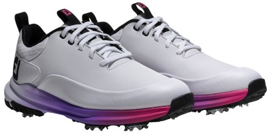 Footjoy Dames Golfschoenen Tour Rival Wit Pink van Merkloos — afbeelding 2