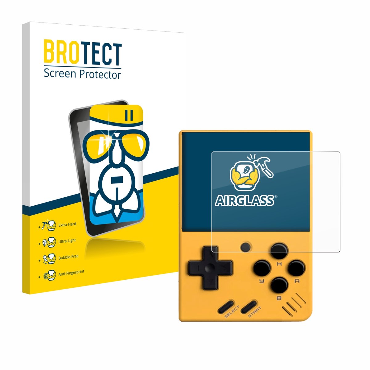 Screenprotector voor Miyoo Mini V4 Beschermglas transparant