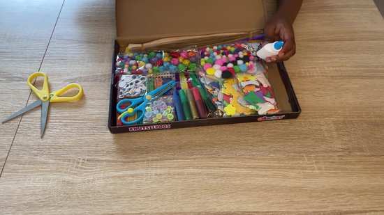 Allerion Knutseldoos - Knutselpakket voor kinderen - 1000+ onderdelen