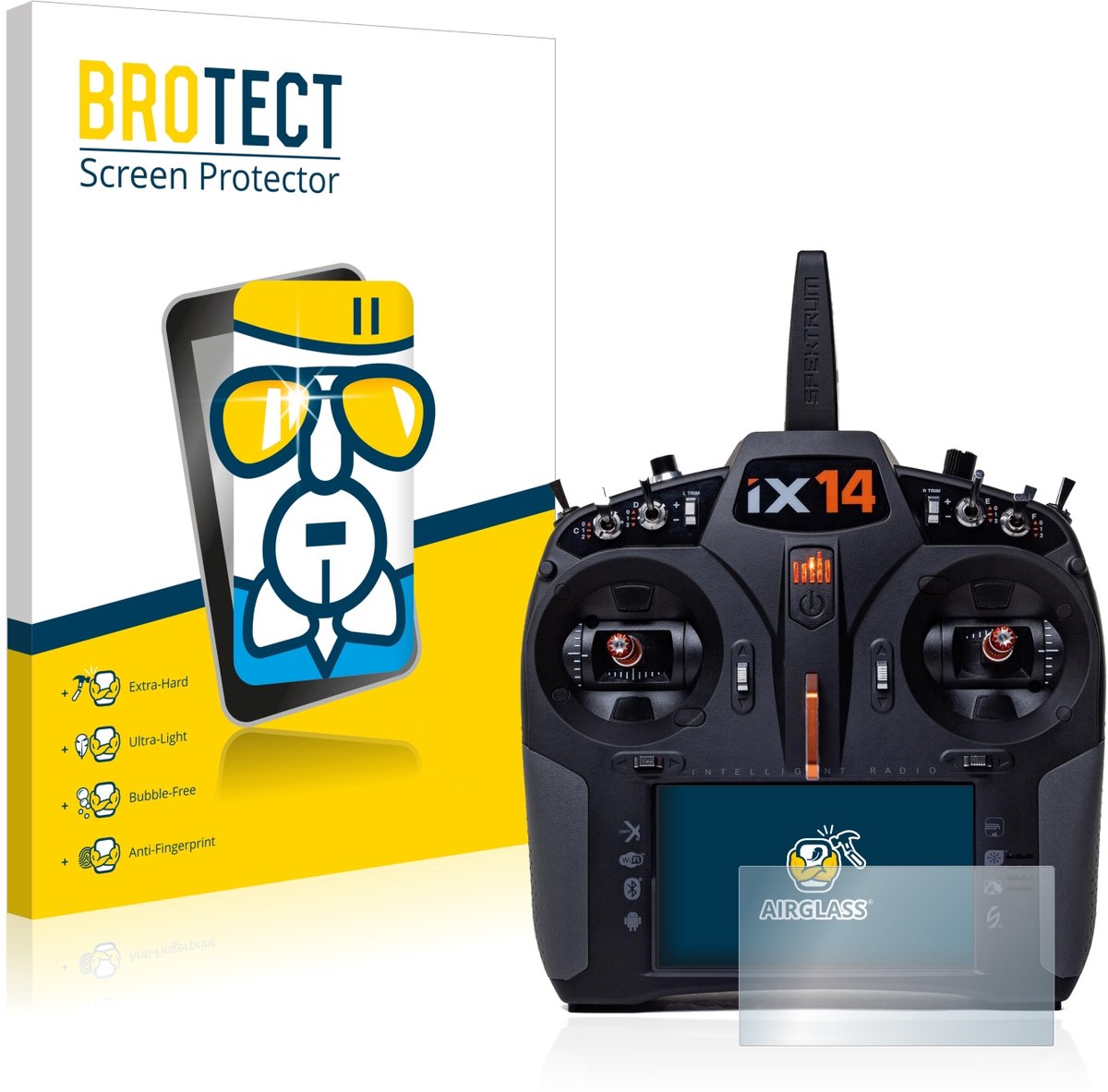 Screenprotector voor Spektrum iX14 Beschermglas transparant
