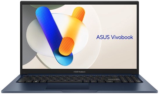 ASUS Vivobook 15 X1504VA-BQ3561W - 15.6 inch - Intel Core i3-1315U - 16GB RAM - 512GB SSD - Windows 11 Home - Quiet Blue - QWERTY - ASUS - Hoofdafbeelding