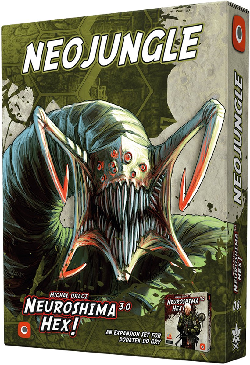 Neuroshima HEX 3.0 Neojungle - Bordspel Uitbreiding - EN/PL