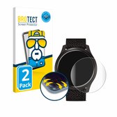 BROTECT - Protection d'écran pour Garmin vivomove Style (42 mm) - Film de protection transparent à couverture complète - (2 pièces)