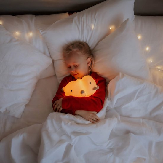 Mary's Ademende LED-nachtlampje Snurkende Kapibara, zacht, voor kinderen, USB-regelbare verlichting, siliconen van Mary's — afbeelding 5