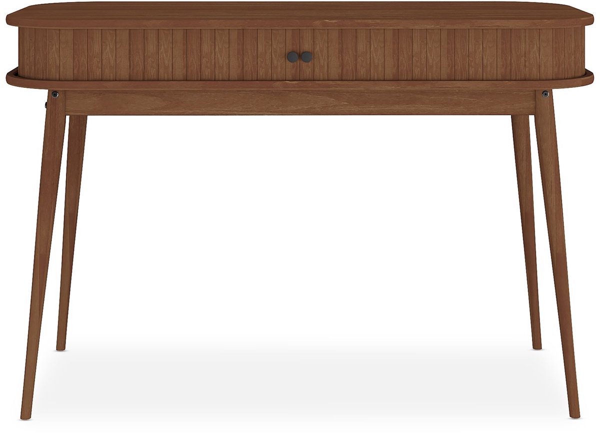 Kinderkledingkast DANILO met 1 kledingroede & 2 legplanken in naturel. Montessorimeubels voor de kinderkamer, vrijstaande garderobekast van massief hout met legplank - grote afbeelding