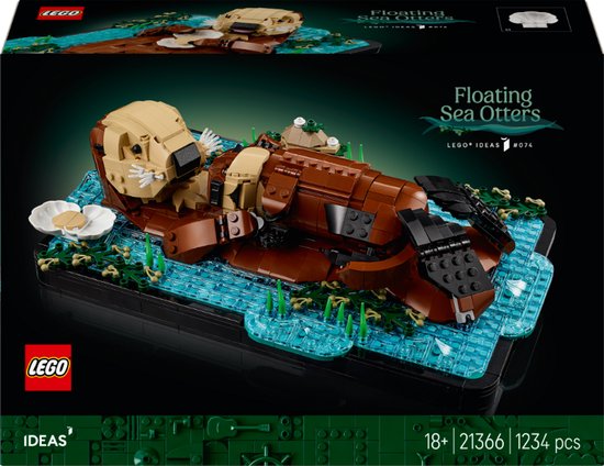 LEGO Ideas Drijvende Zeeotters - 21366