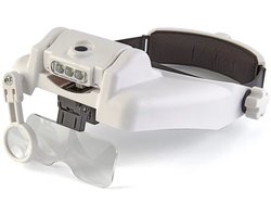 Professionele Luxe Loupe/Loep Bril met 5 Lenzen