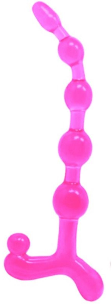 BAILE - Bendy Twist Pink Anal Balls