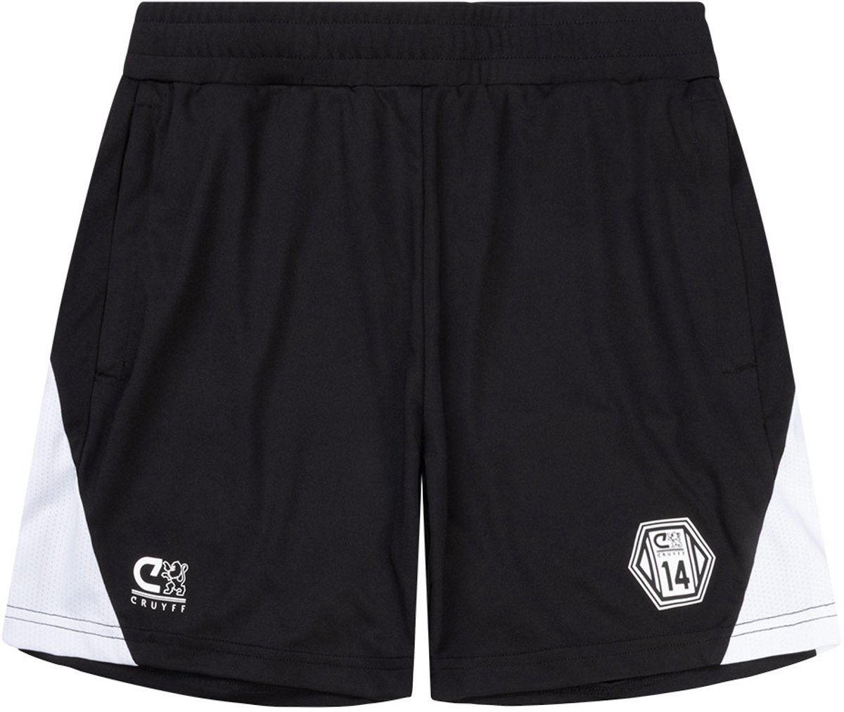 Cruyff - Broek - Sportbroek - Trainingsbroek - Zwart - Wit - Maat 176
