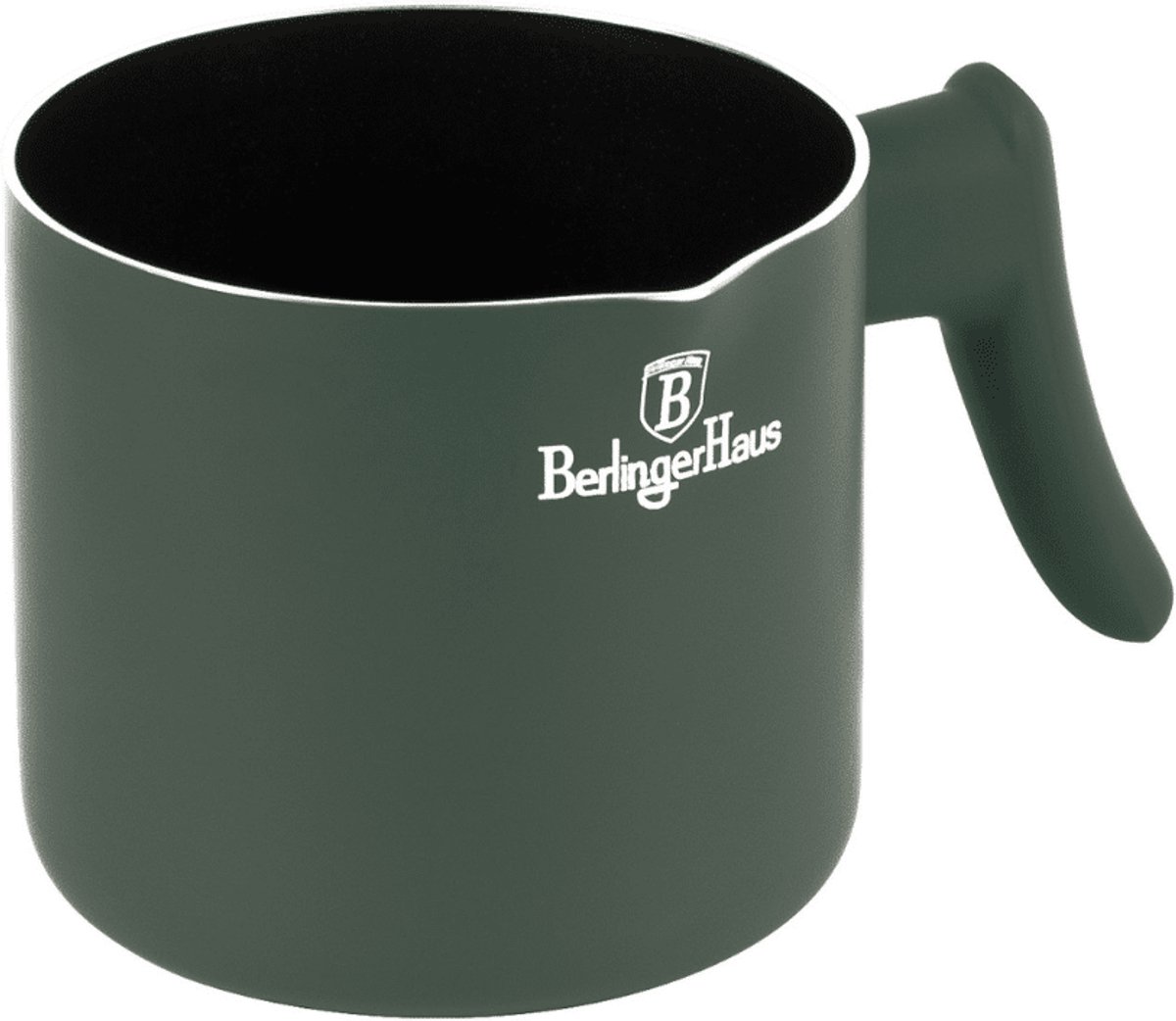 Berlinger Haus 8204 - Melkpan groen -1,2 Liter -12 Cm - Aluminium NIET geschikt voor inductie - Matt green collection