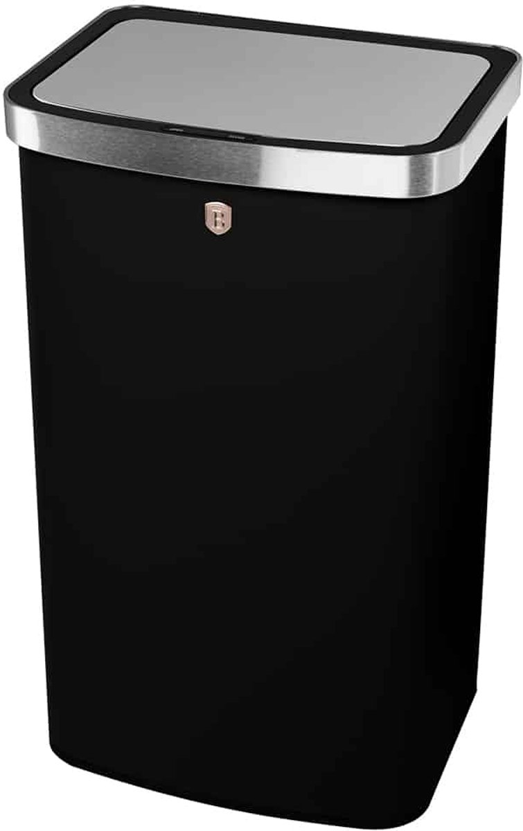 Berlinger Haus 9796 - Sensorbin 60 liter - Black rose Collection - Pedaalemmer