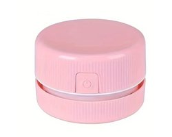 MINI Bureau Stofzuiger - Kruimelduif - Roze