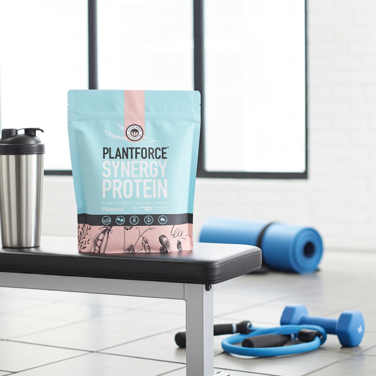 Plantforce Synergy Vegan Proteïne / Protein - Third Wave Nutrition | Eiwitpoeder / Eiwitshake | 400g | Naturel