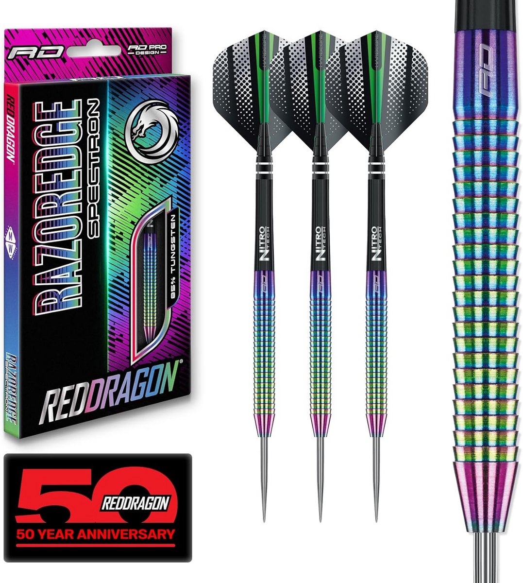 Professionele Tungsten Steeltip Darts met Razorscherpe Grip