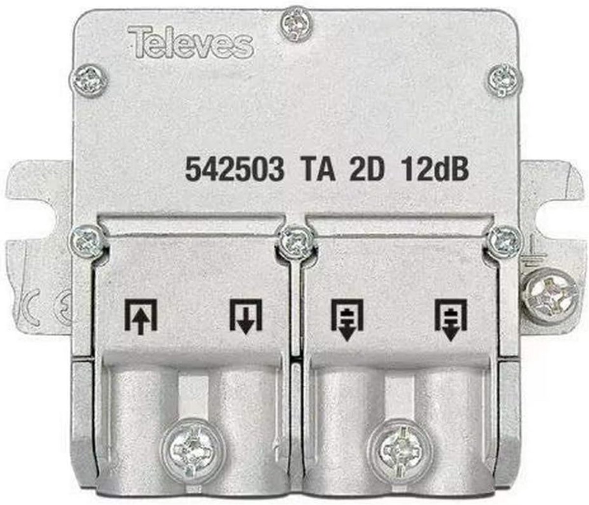Compacte TV Signaal Versterker voor Hoge Frequenties tot 2400 MHz