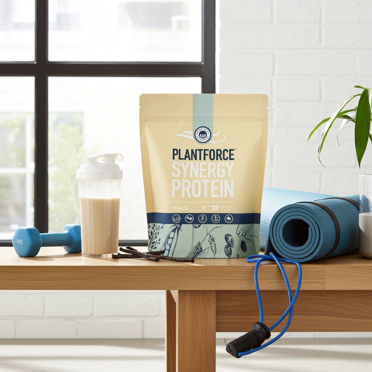 Plantforce Synergy Vegan Proteïne / Protein - Third Wave Nutrition | Eiwitpoeder / Eiwitshake | 400g | Vanille