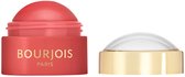 Bourjois Little Round Pot Cream Blush, 03 Berry, Kan in meerdere laagjes worden aangebracht, Blijft de hele dag zitten, Zachte, vervaagbare formule, Natuurlijke blos, 8,5 g
