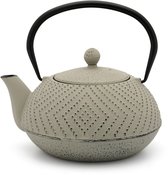 Bredemeijer - Theepot Yuka 1.2L warm grijs met filter