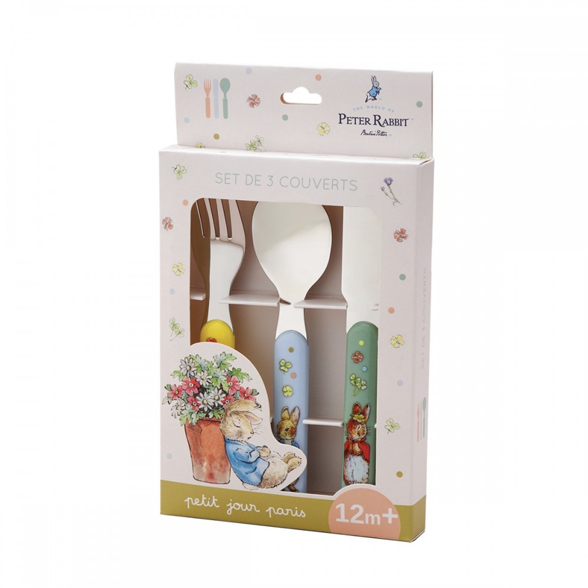 Peter Rabbit Kinderbestek 3 dlg
