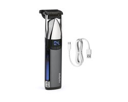 BaByliss Super-X Metal Baardtrimmer - Japans Staal Mes - 0.4mm-5.0mm haarlengte - Digitaal Scherm - Meebewegende Kop - S996E