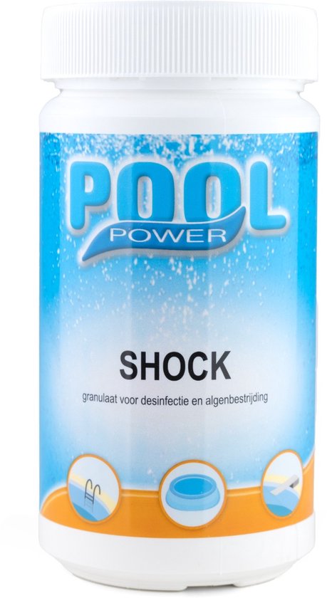 Pool Power Shock zwembad desinfectiemiddel - 1 kg
