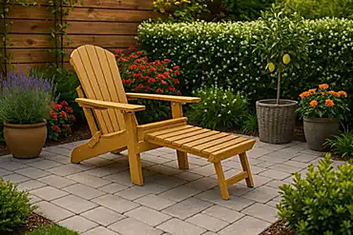 Sens-Line Loungestoel Montreal relax chair wood