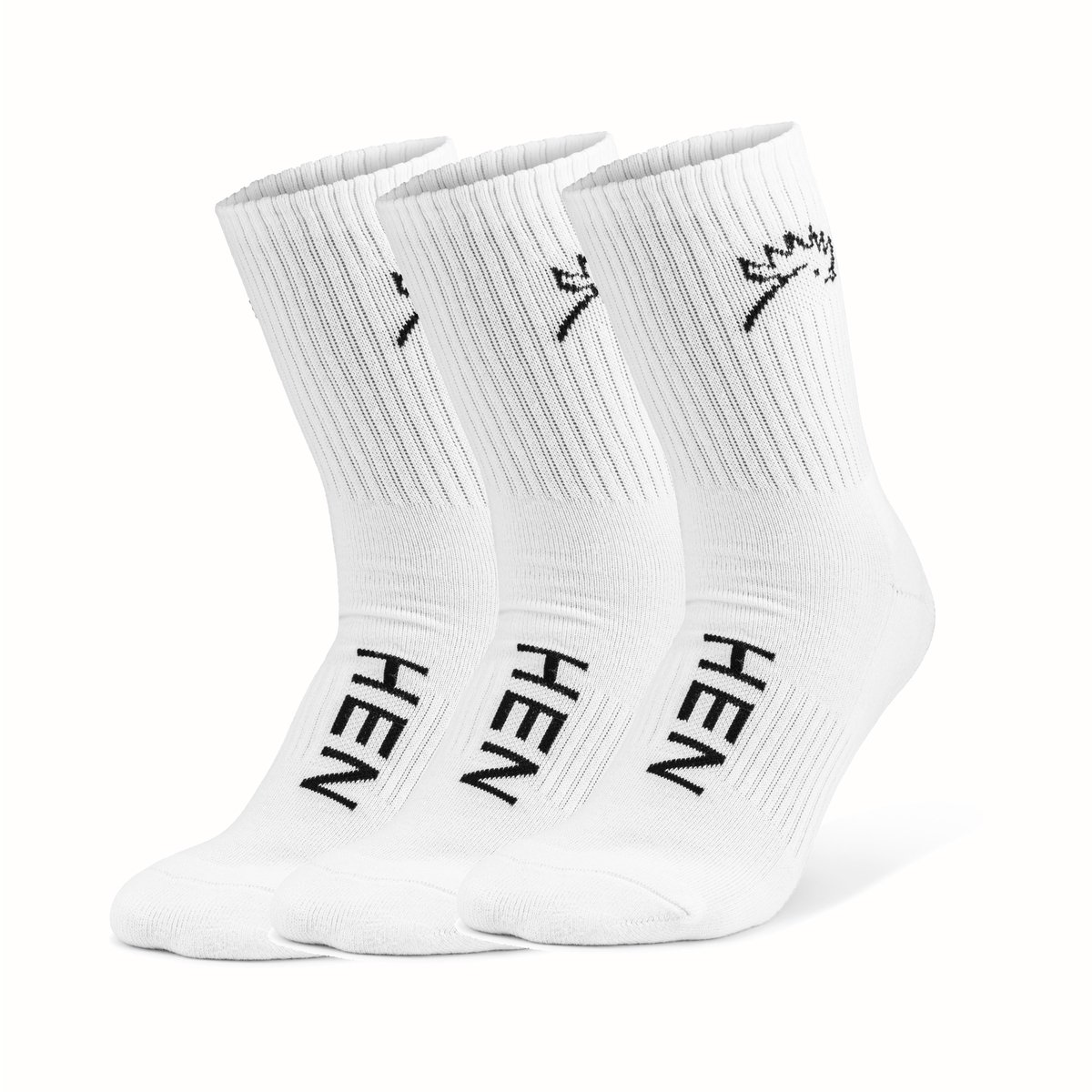 Hen Sportsgear Sportsokken - Everyday - wit - 3-PACK - maat 43-46