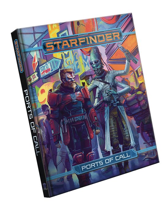 Starfinder RPG: Ports of Call - cover