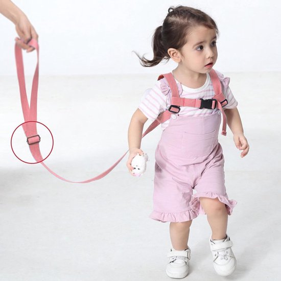 Baby Reins,Pink Unicorn Baby Walking Harness and Toddler Safety Harness,Baby Reins Safety Leash Infant Toddler Anti Lost Leash Reins for Toddlers,1.5meter — afbeelding 3
