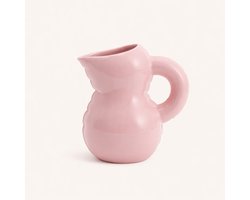Emily Jug - Home Studyo - Blow Up Collectie - Bubblegum Gloss Roze - Design Waterkan - Design Karaffe